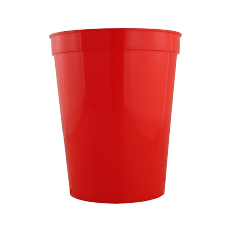 Red color option for Stadium Cups   16 Oz Polypropylene Plastic Stadium Cups