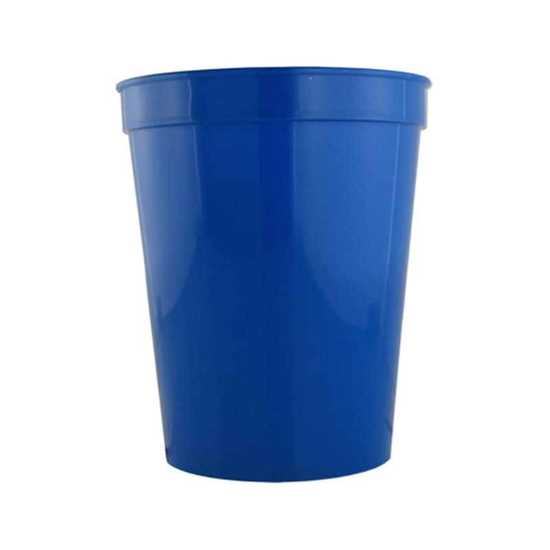 Royal Blue color option for Stadium Cups   16 Oz Polypropylene Plastic Stadium Cups