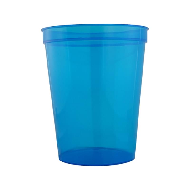Translucent Blue color option for Stadium Cups   16 Oz Polypropylene Plastic Stadium Cups