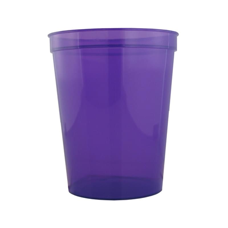 Translucent Purple color option for Stadium Cups   16 Oz Polypropylene Plastic Stadium Cups