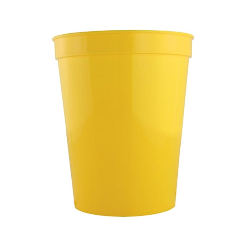 Yellow color option for Stadium Cups   16 Oz Polypropylene Plastic Stadium Cups
