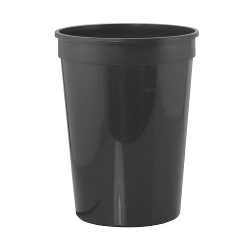 Black color option for Stadium Cups   12 Oz Polypropylene Plastic Stadium Cups