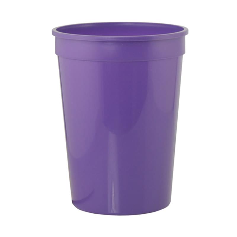 Purple color option for Stadium Cups   12 Oz Polypropylene Plastic Stadium Cups