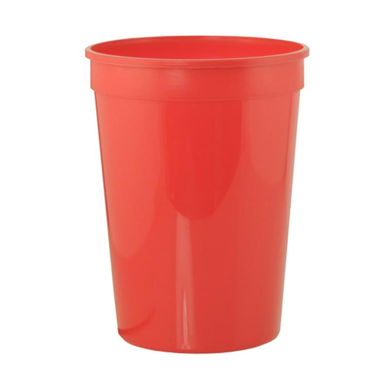 Red color option for Stadium Cups   12 Oz Polypropylene Plastic Stadium Cups