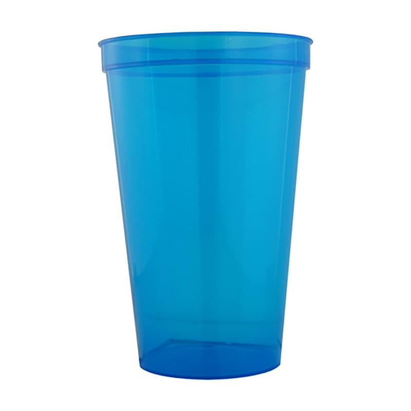 Translucent Blue color option for 22 Oz Stadium Cups