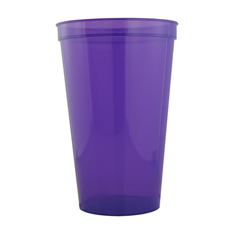 Translucent Purple color option for 22 Oz Stadium Cups