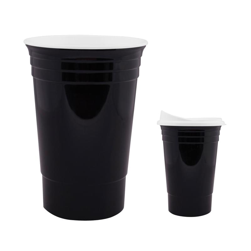 Black color option for 16 Oz. Reusable Party Cup