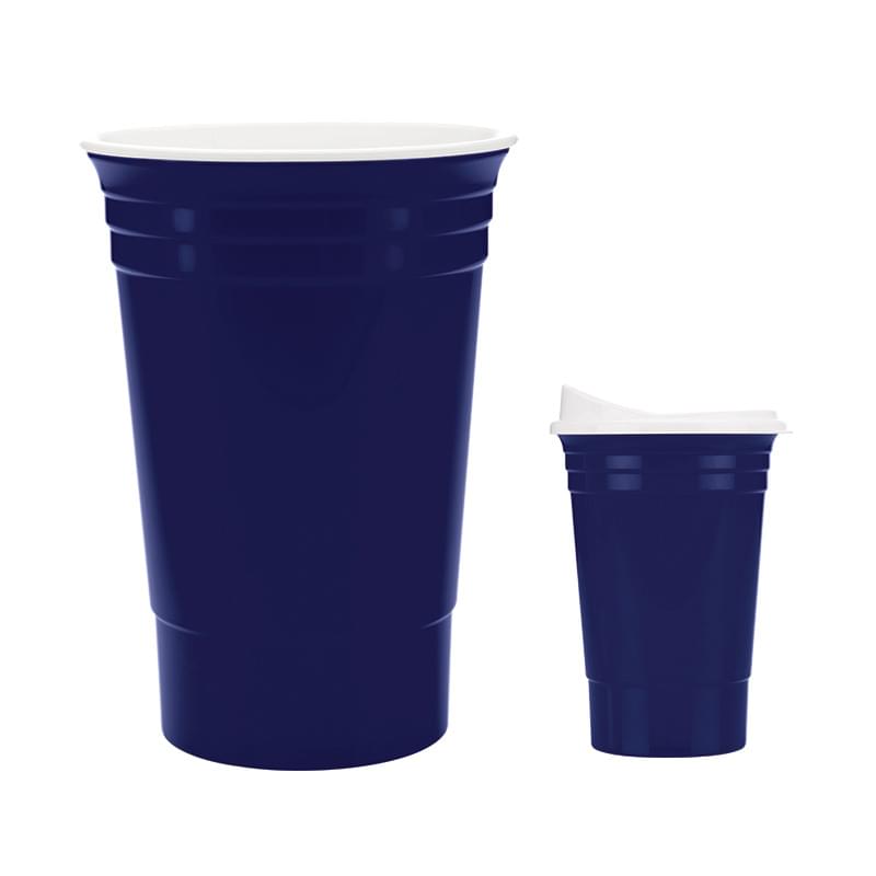 Navy Blue color option for 16 Oz. Reusable Party Cup