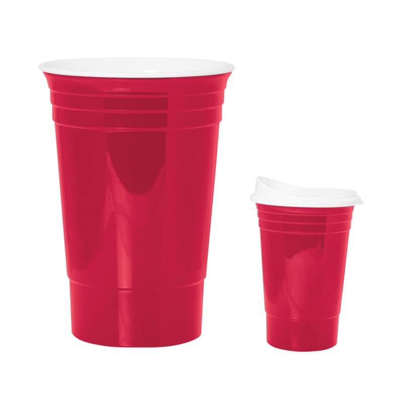Red color option for 16 Oz. Reusable Party Cup