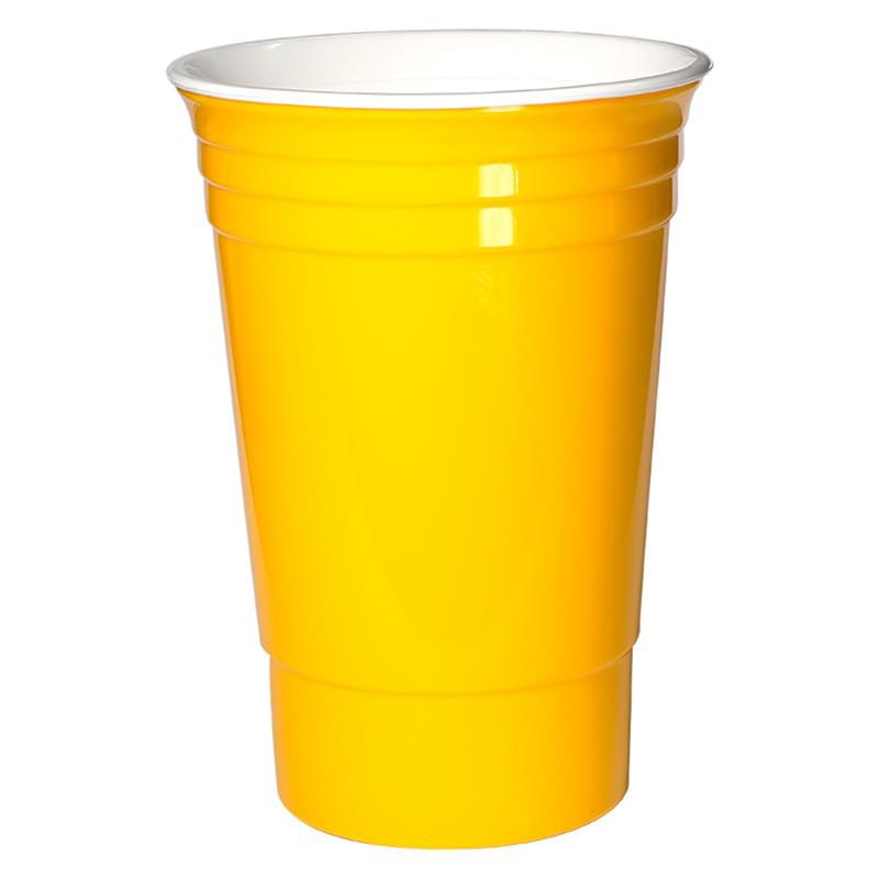 Yellow color option for 16 Oz. Reusable Party Cup