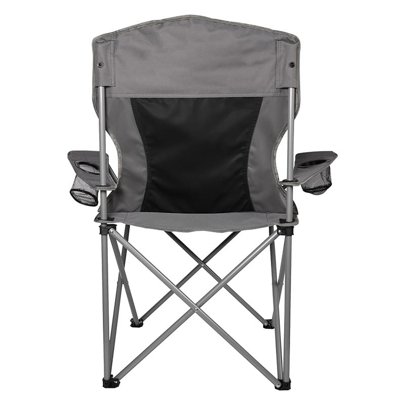 Black color option for Two Tone Easy To Carry Foldable Chair
