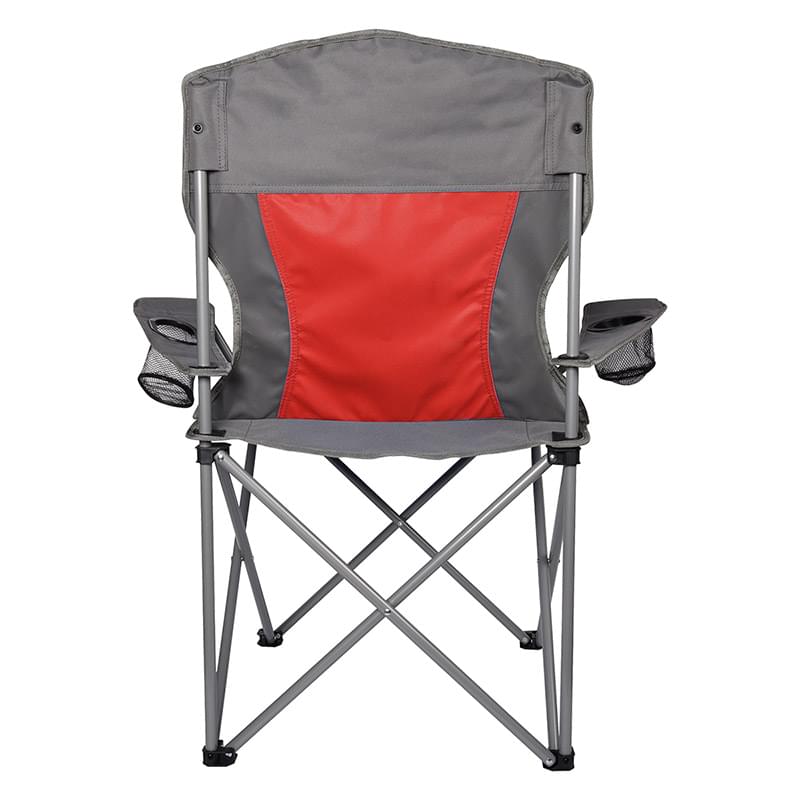 Red color option for Two Tone Easy To Carry Foldable Chair