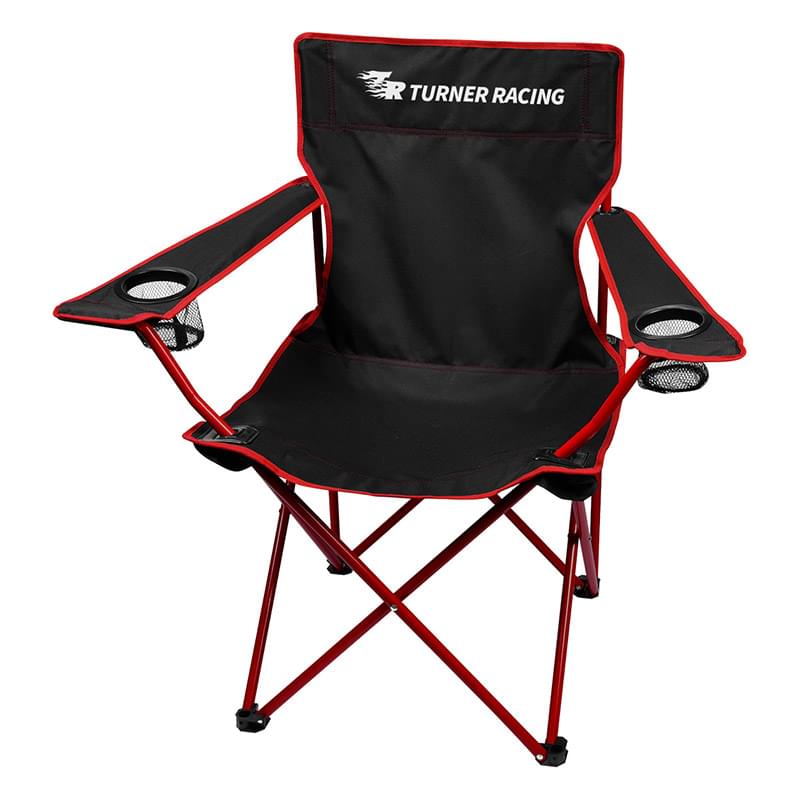 Red color option for Jolt Folding Chair With Carrying Bag