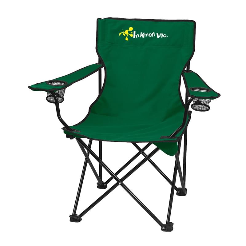 Hunter Green color option for Portable Folding Chair And Bag Combo