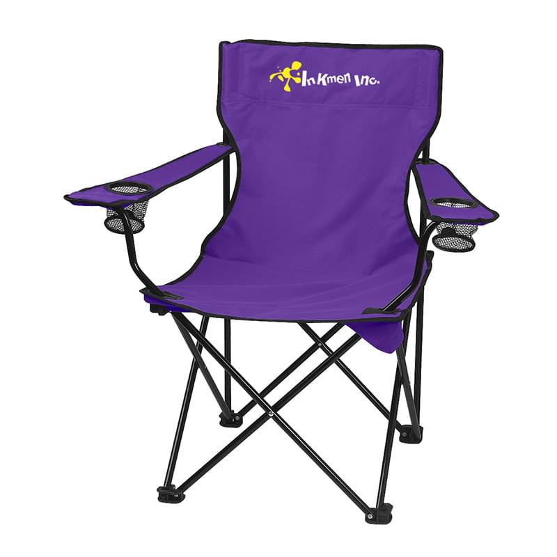 Purple color option for Portable Folding Chair And Bag Combo