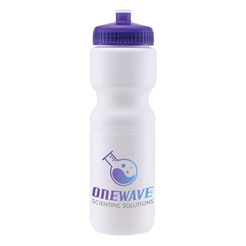 Translucent Purple color option for Velocity      Full Color 28 Oz. Sports Bottle