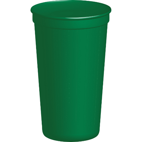 Green color option for 22 Oz Stadium Cups