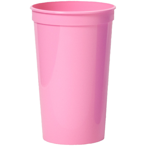 Pink color option for 22 Oz Stadium Cups