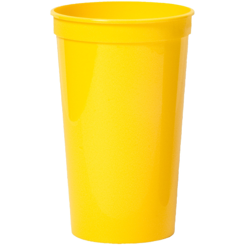 Yellow color option for 22 Oz Stadium Cups