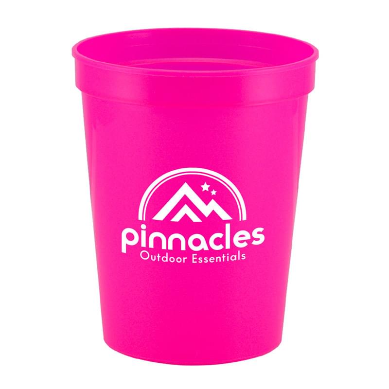 Neon Pink color option for Touchdown   16 Oz. Stadium Cup