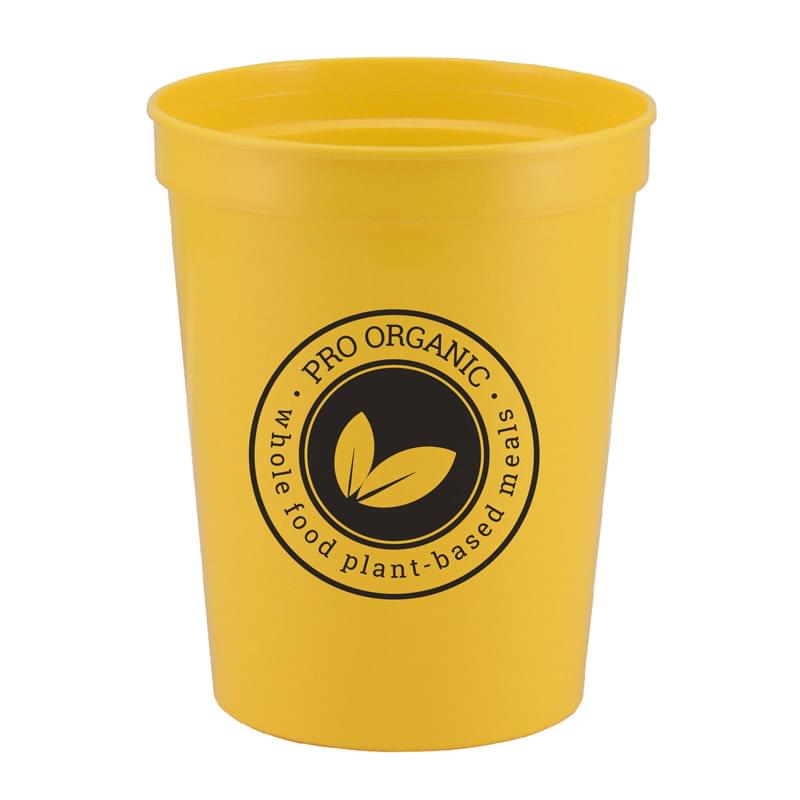 Yellow color option for Touchdown   16 Oz. Stadium Cup