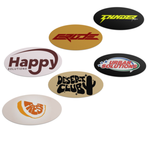 Photo of Custom Bumper Stickers Oval   2x2