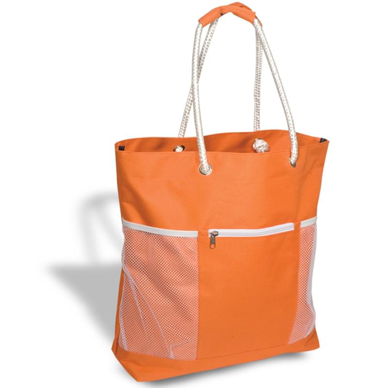 Orange color option for 600 D Polyester Tote