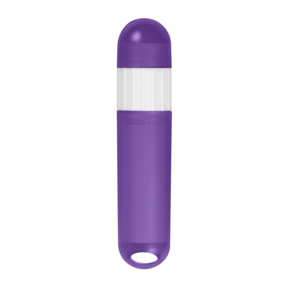 Tran Purple/White color option for Lip Balm And Sunstick