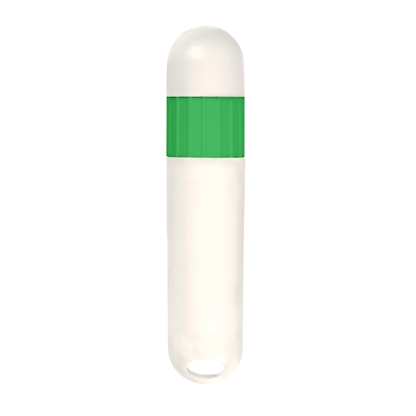 White With Lime color option for Lip Balm And Sunstick