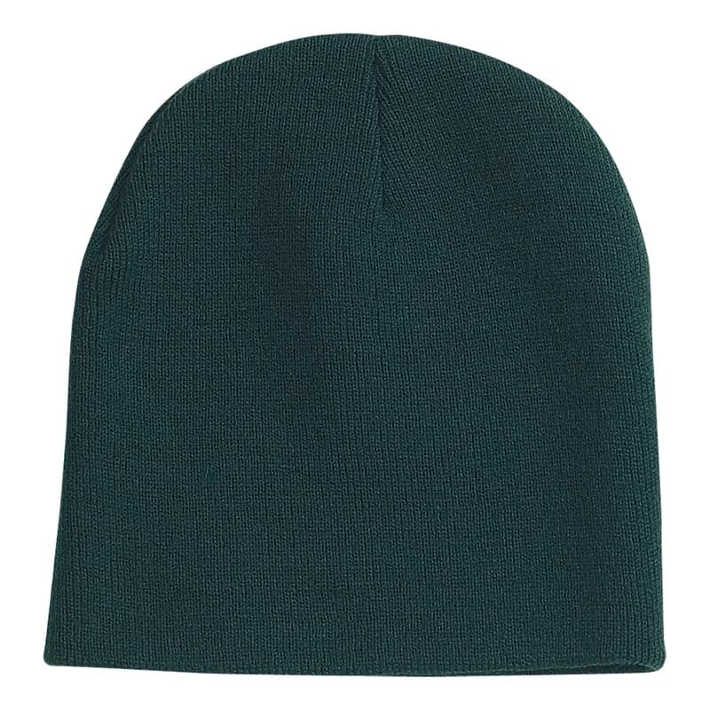 Forest Green color option for 100% Knitted Beanie Cap