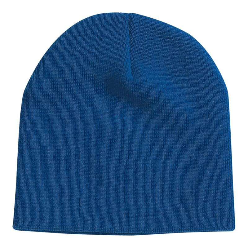 Royal Blue color option for 100% Knitted Beanie Cap