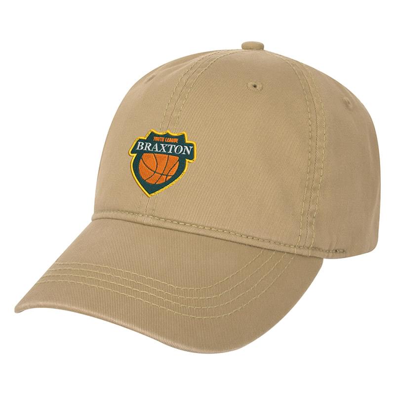 Khaki color option for Adjustable Cotton Cap