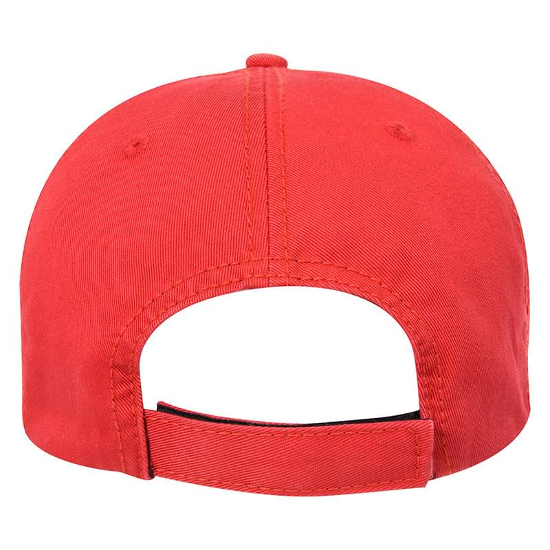 Red color option for Adjustable Cotton Cap
