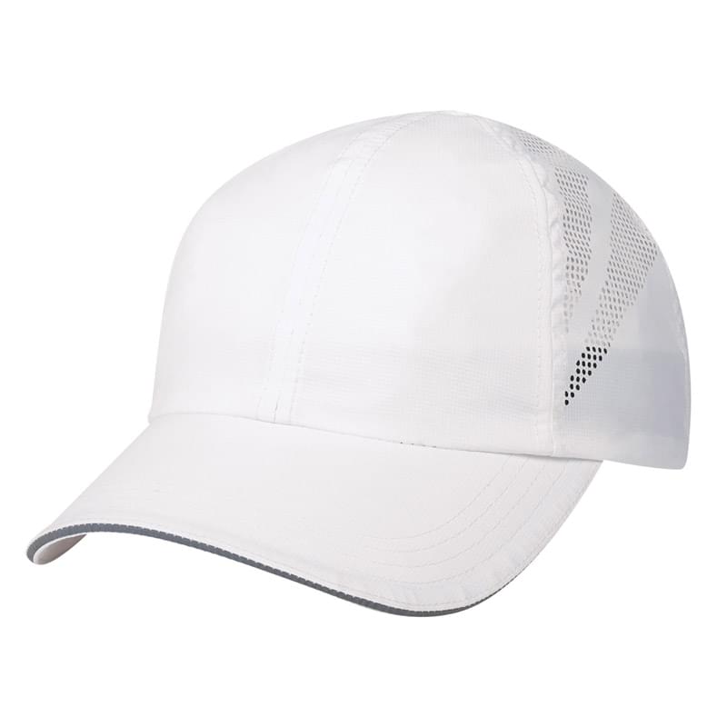 White color option for Adjustable Sandwich Cap For Sports