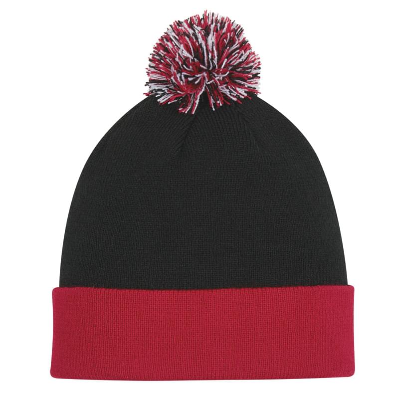 Red color option for Beanie With Cuff