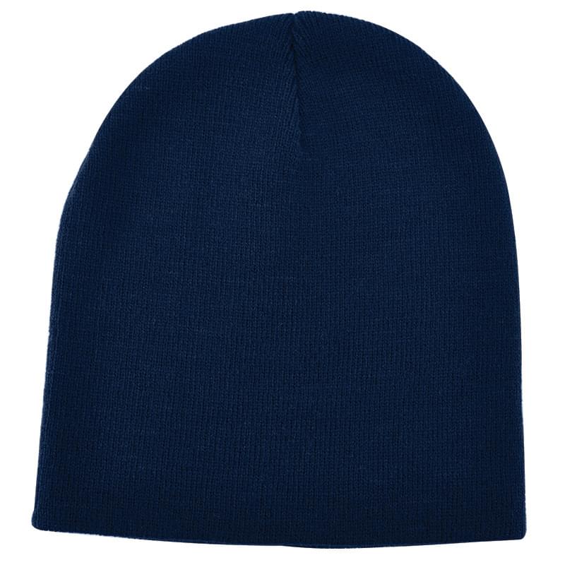Navy Blue color option for 100% Knitted Beanie
