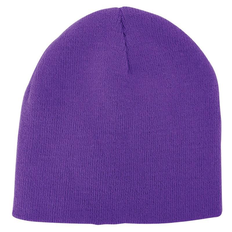 Purple color option for 100% Knitted Beanie