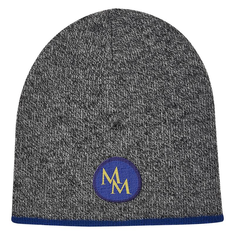 Royal Blue color option for Acrylic Heathered Beanie