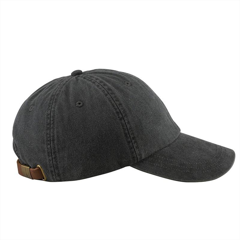Black color option for Adams Optimum Pigment Dyed Cap