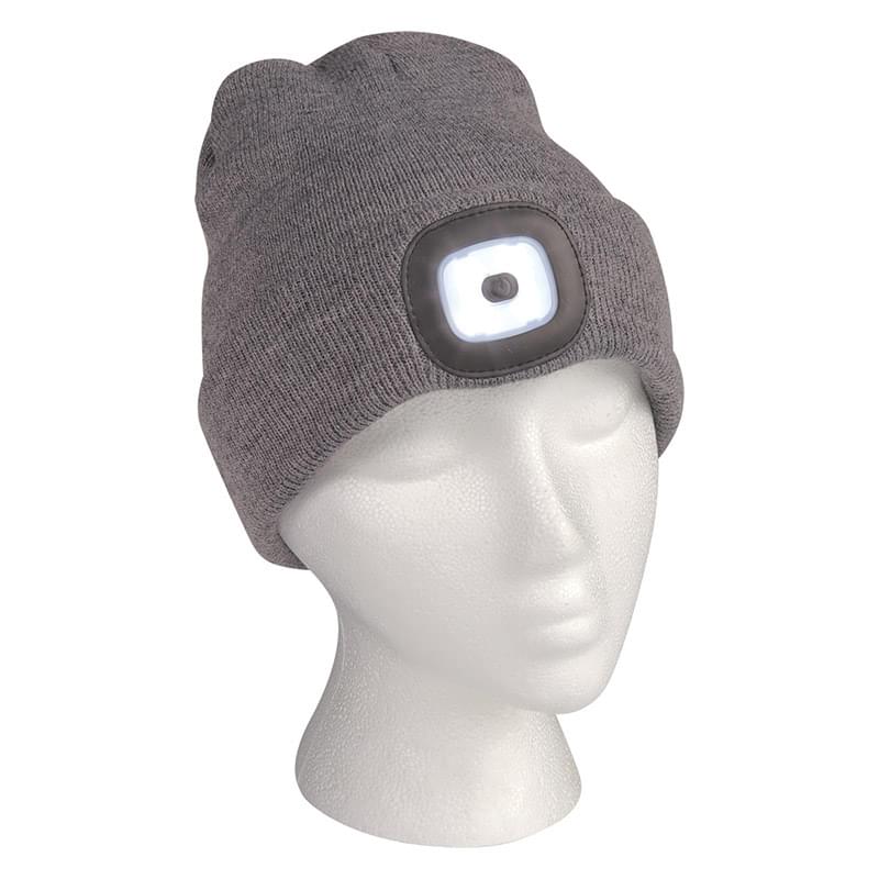 Gray color option for Beret With Attached Led Light