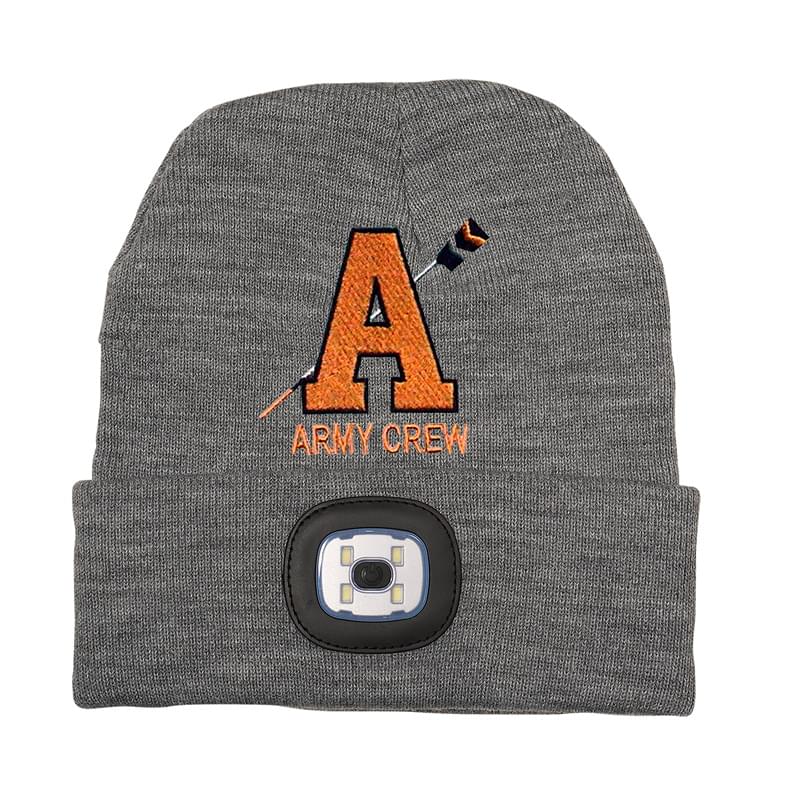 Gray color option for Acrylic Beanie With Led Lights