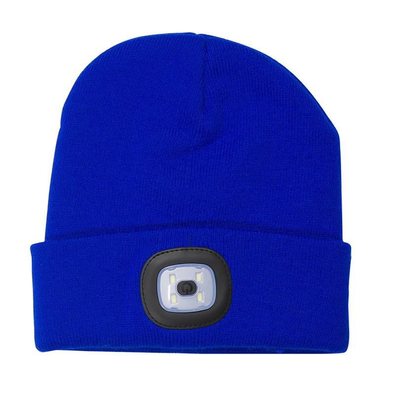 Reflex Blue color option for Acrylic Beanie With Led Lights
