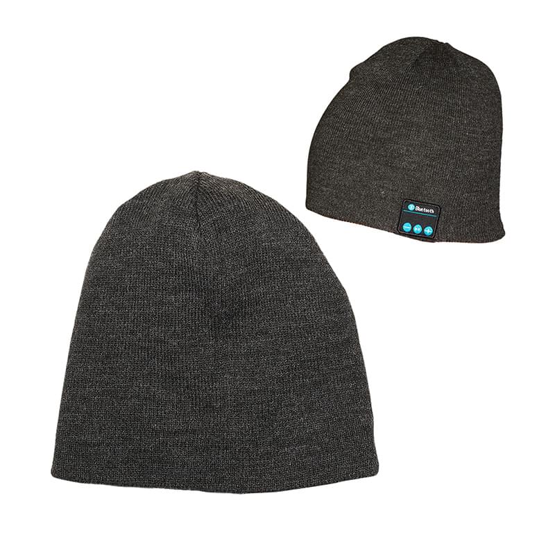Heather Dark Gray color option for Bluetooth Knit Beanie