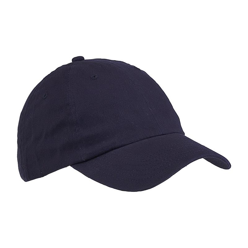 Navy Blue color option for 6 Panel Brushed Twill Cap