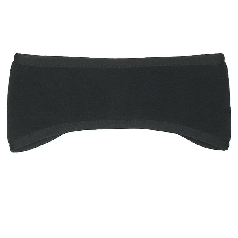 Black color option for 100% Polyester Fleece Ear Band