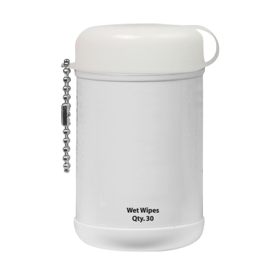 White color option for Mini Wet Wipe Canister