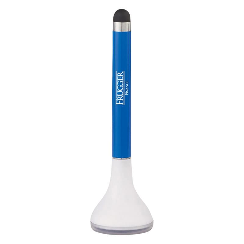 Blue color option for 2 In 1 Stylus Pen Stand And Screen Cleaner