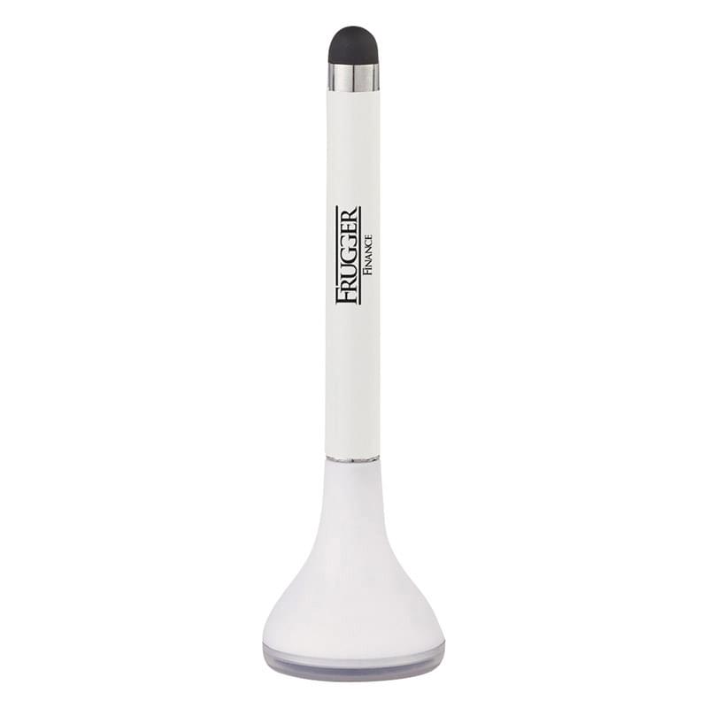 White color option for 2 In 1 Stylus Pen Stand And Screen Cleaner