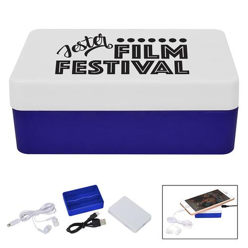 Main photo of 3 In 1 Stowaway Wireless Charging Kit With Earbuds