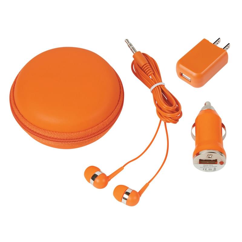 Orange color option for 3 In 1 Travel Kit